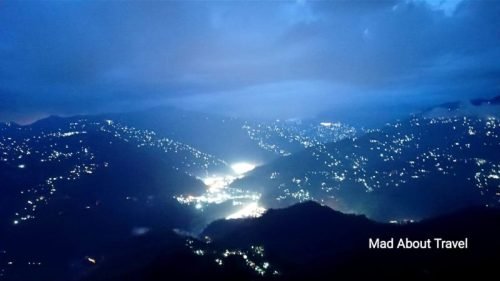রামধুরা থেকে রাতের ভিউ